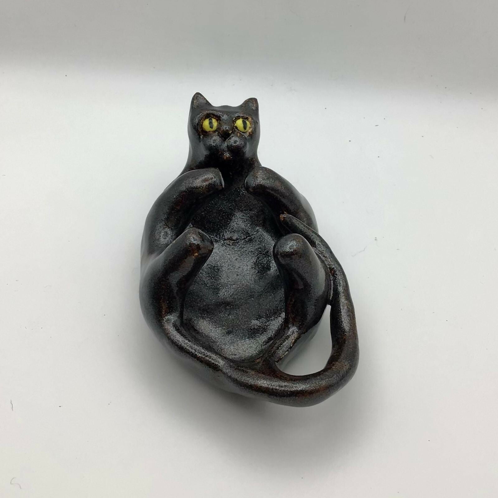 Belly Up Cat Dish