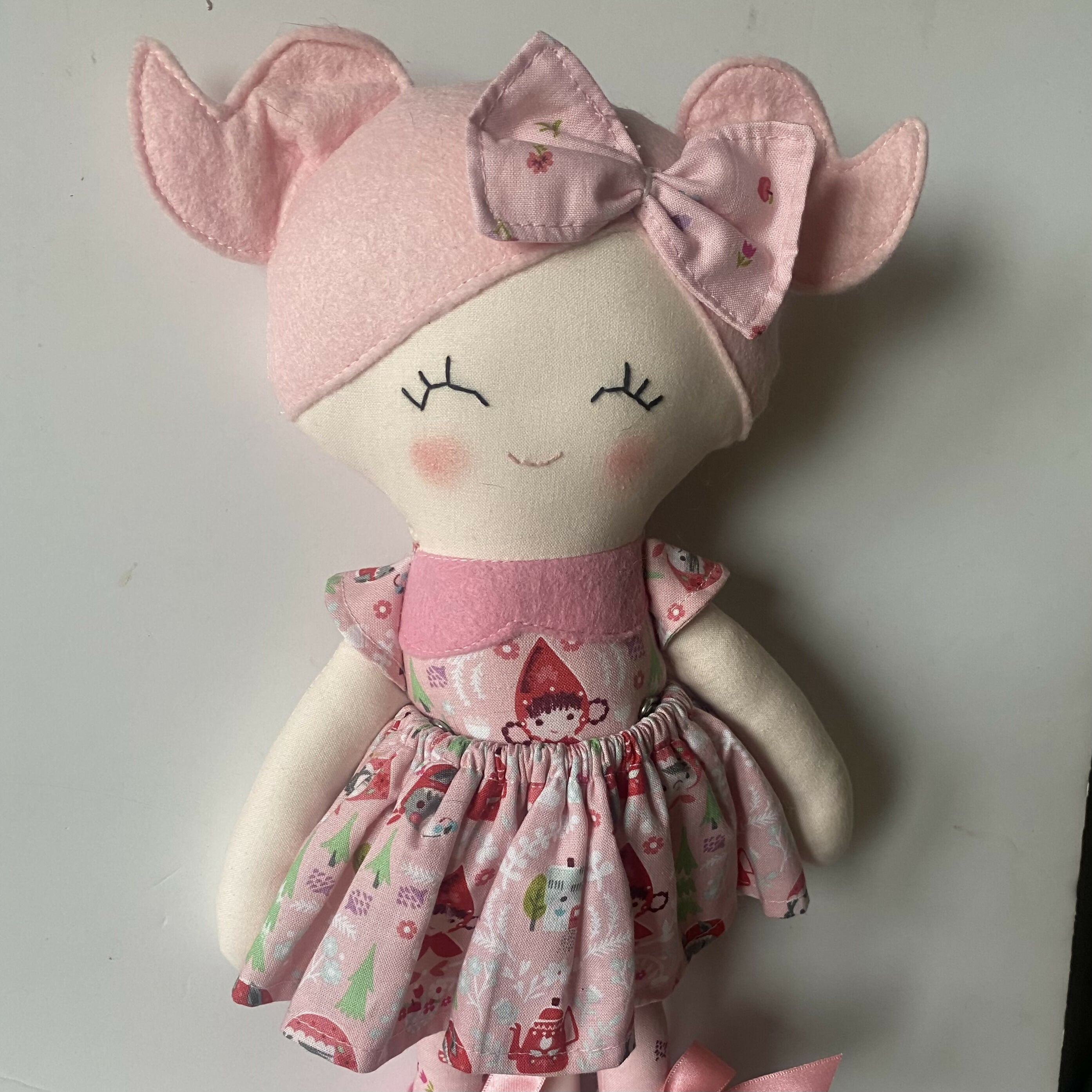 Doll in Pink Outfit