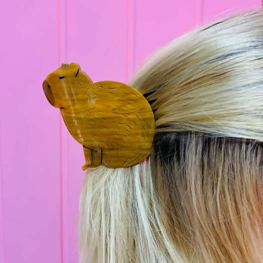 Capybara Hair Clip / Claw