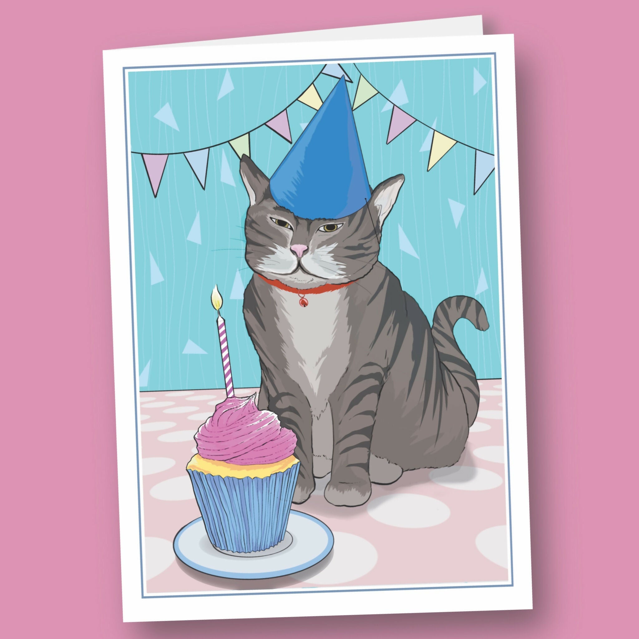 Cat Birthday Card