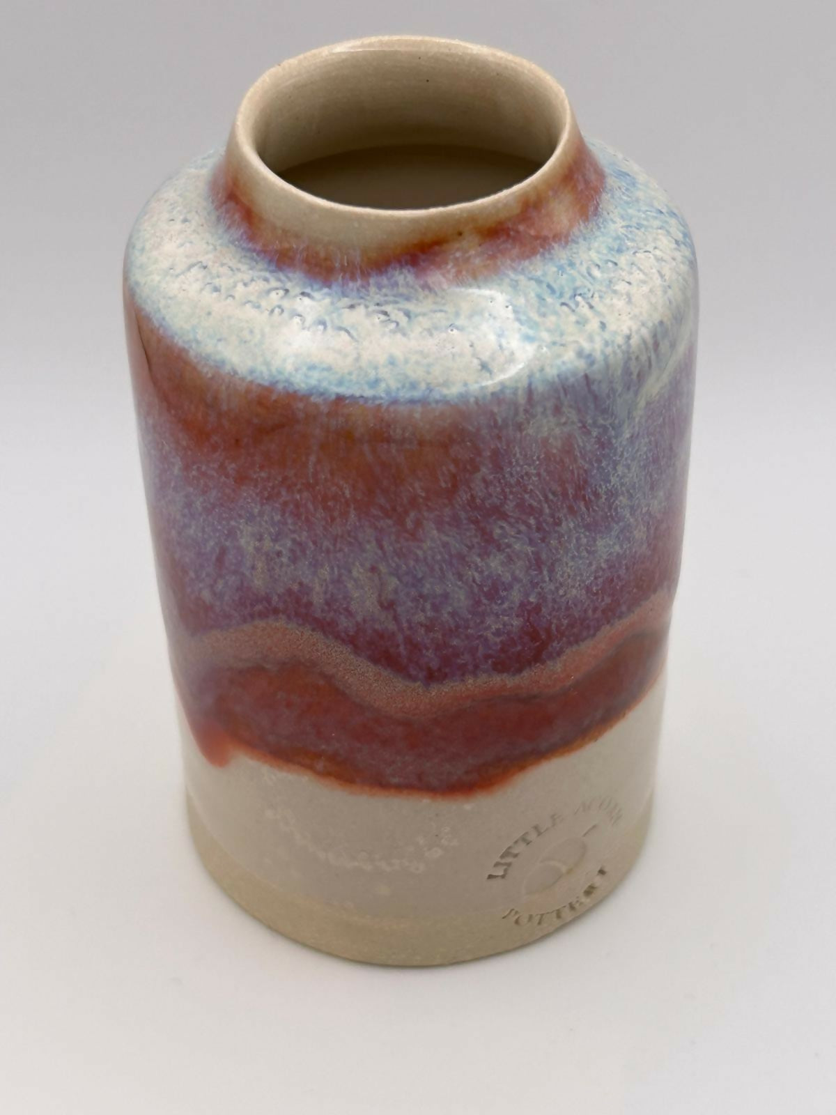 Drippy Glazed Reed Diffuser Bottle/Bud Vase