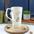 kingfisher bone china tall mug