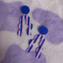 Polymer Clay Stripy Squiggle Earrings