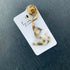 Handcrafted Resin Cat Keyring, Bag Charm with Pom Pom