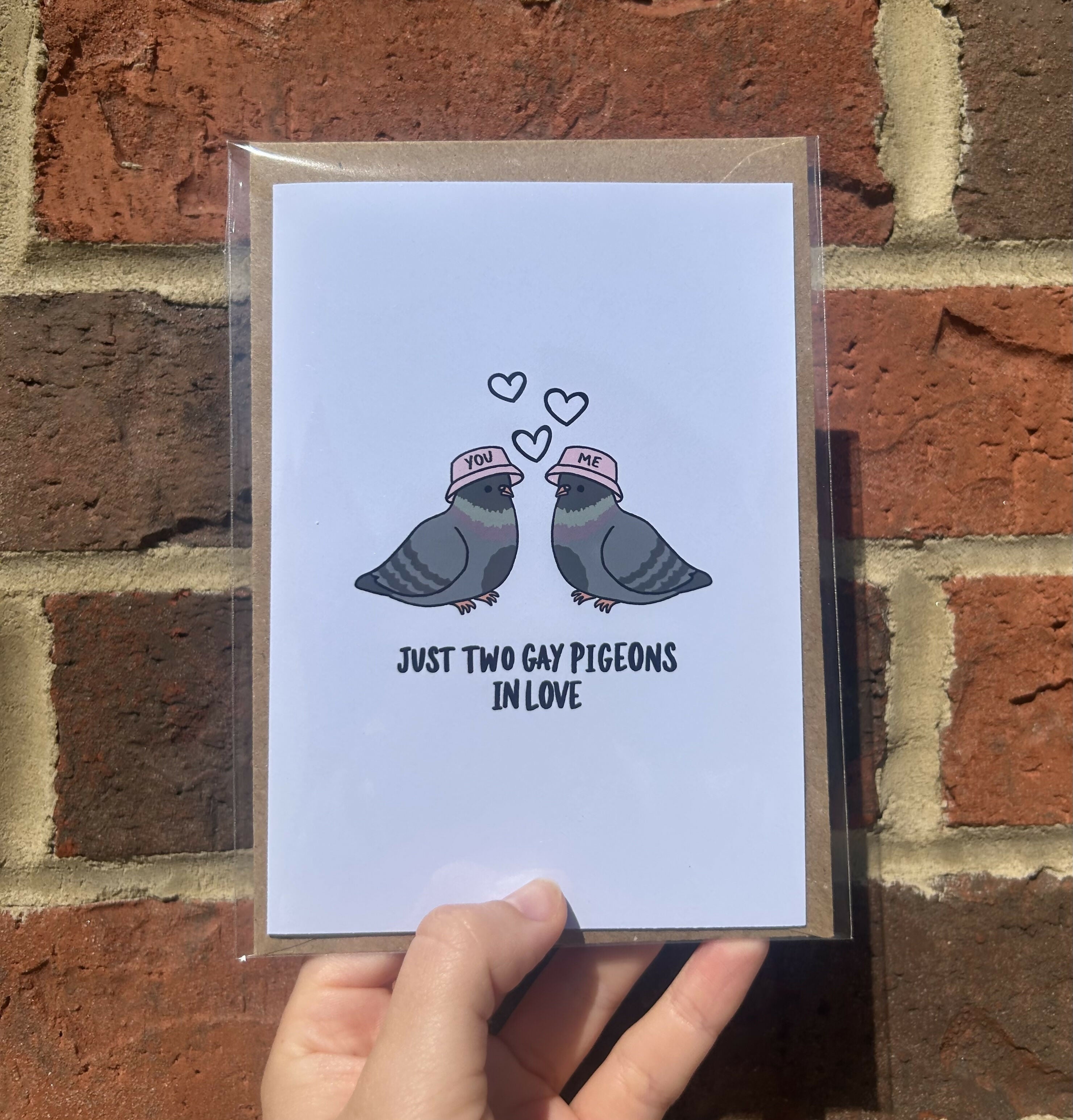 Gay Pigeon Card