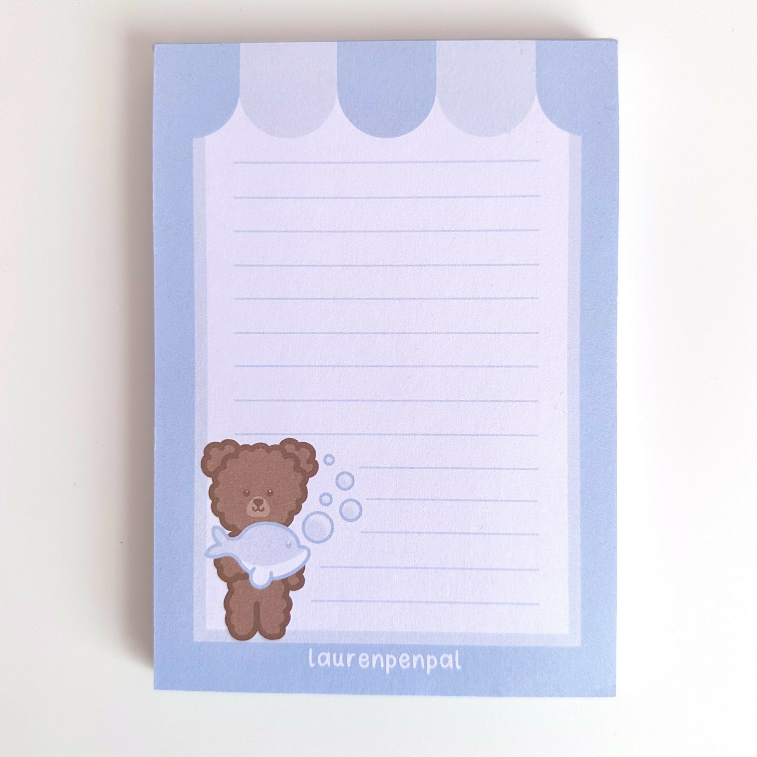 Bear's Ocean Notepad