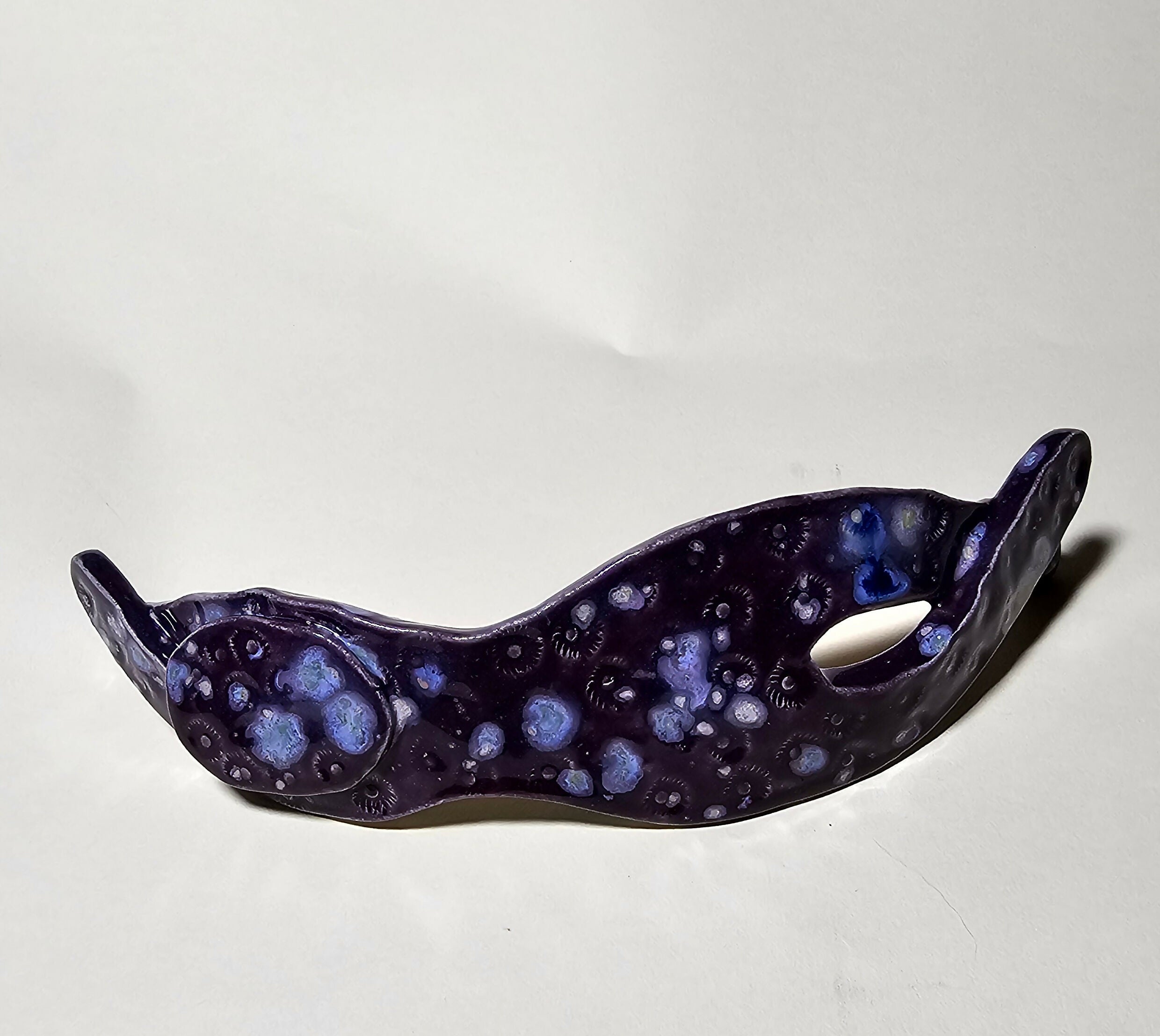 Purple Diver Sculpture