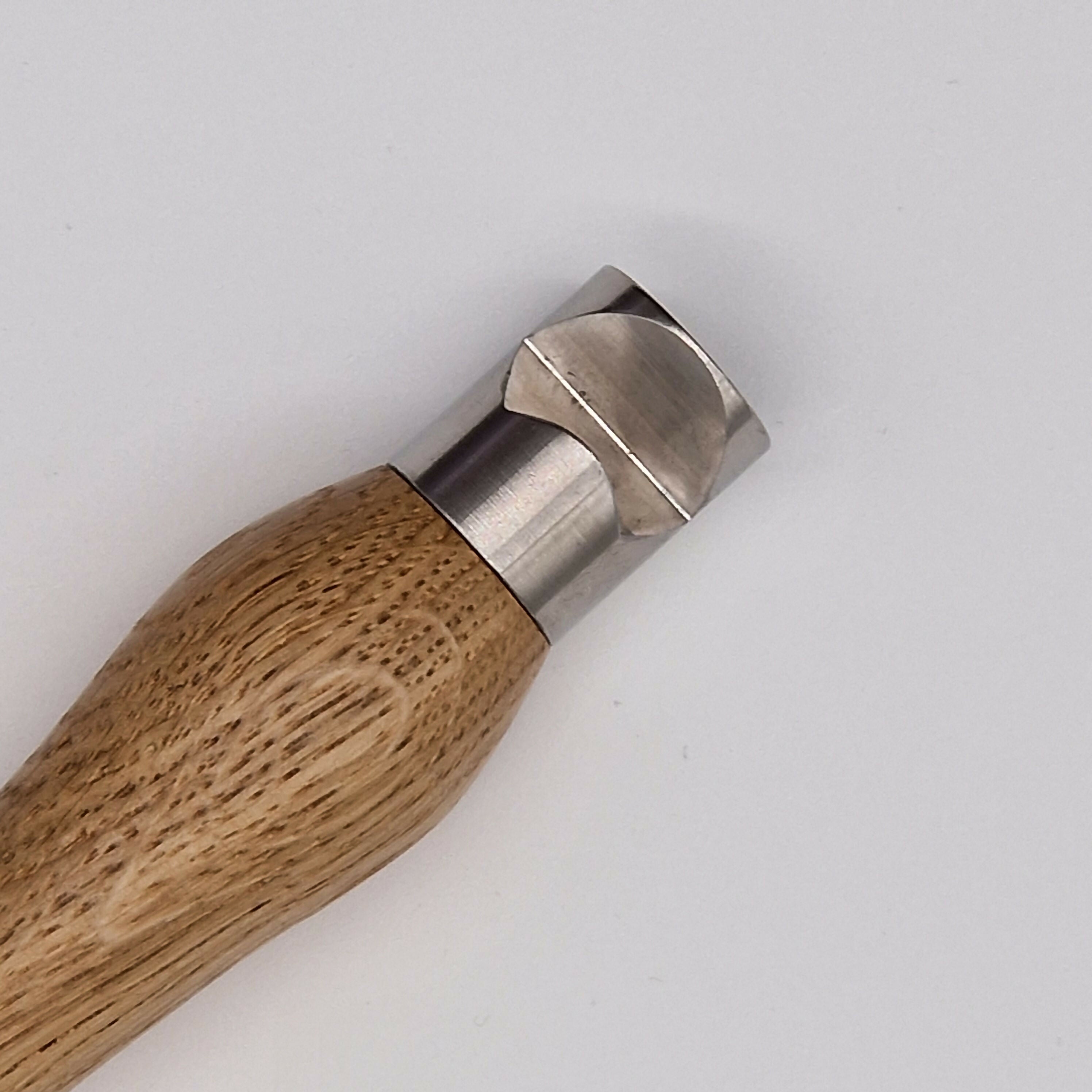 Hand Turned Bottle Opener made from Oak Wood with Stainless Steel Head