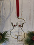 Lady Goddess Christmas Tree Hanging; Wire Art Handmade Crystal Woman Art