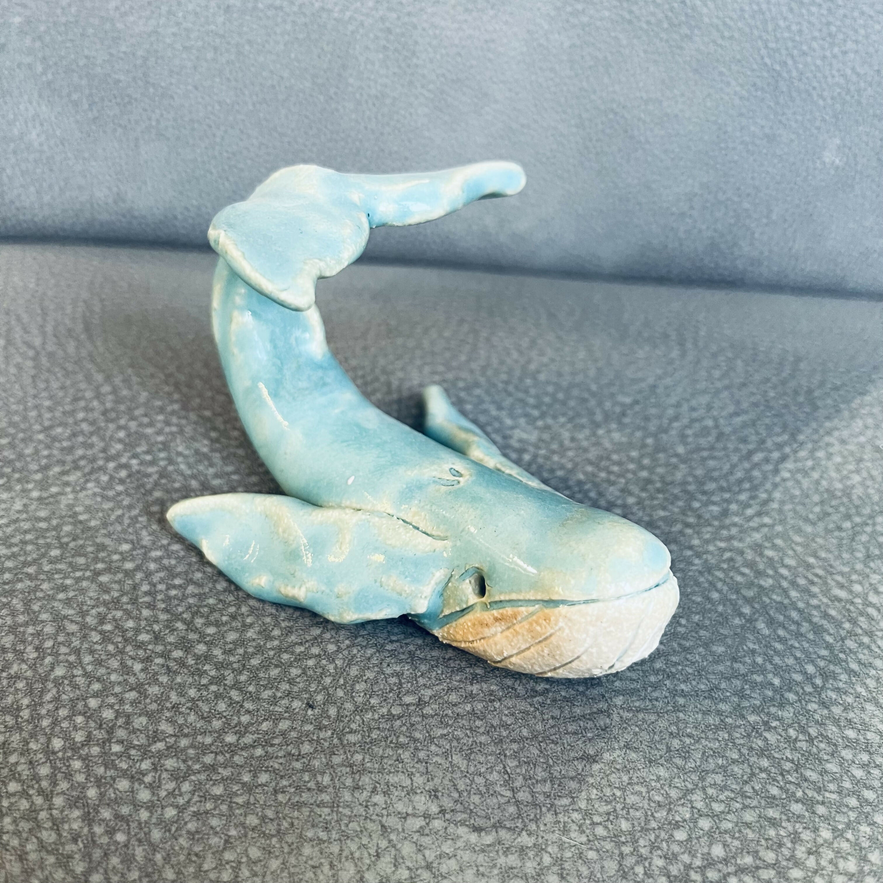 Small Whale Sculpture - Assorted Colours