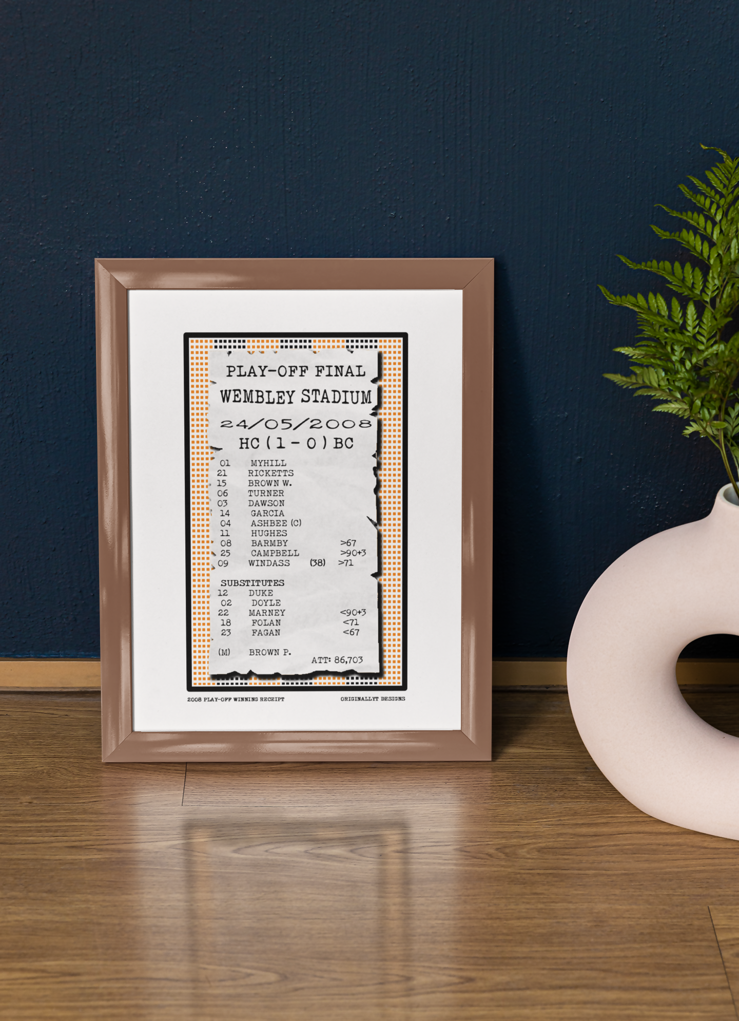 mockup-of-a-vertical-art-print-standing-on-a-wooden-surface-m31599