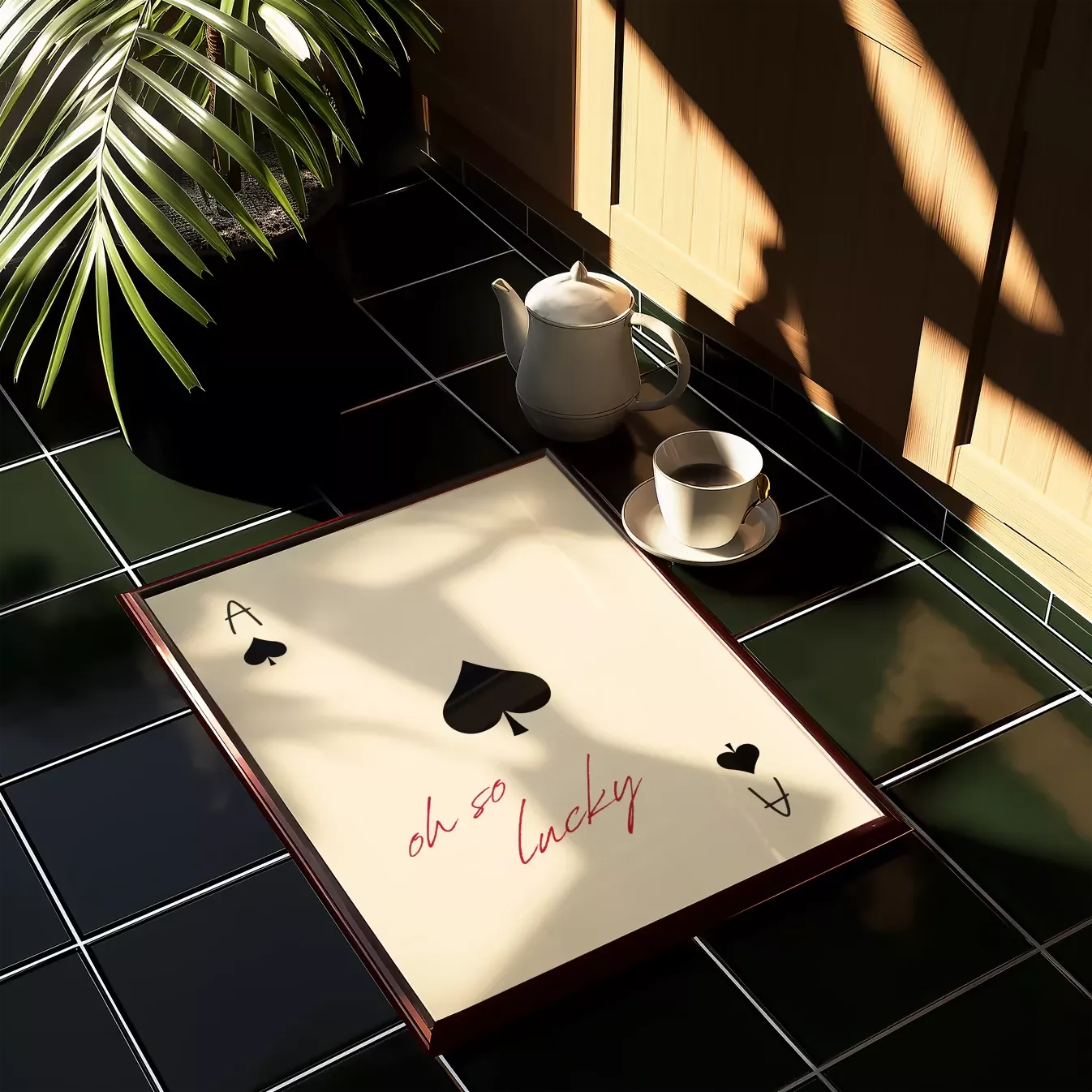 OH SO LUCKY WALL ART PRINT