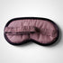Lotus Flower Aubergine Velvet Lavender Eye Mask