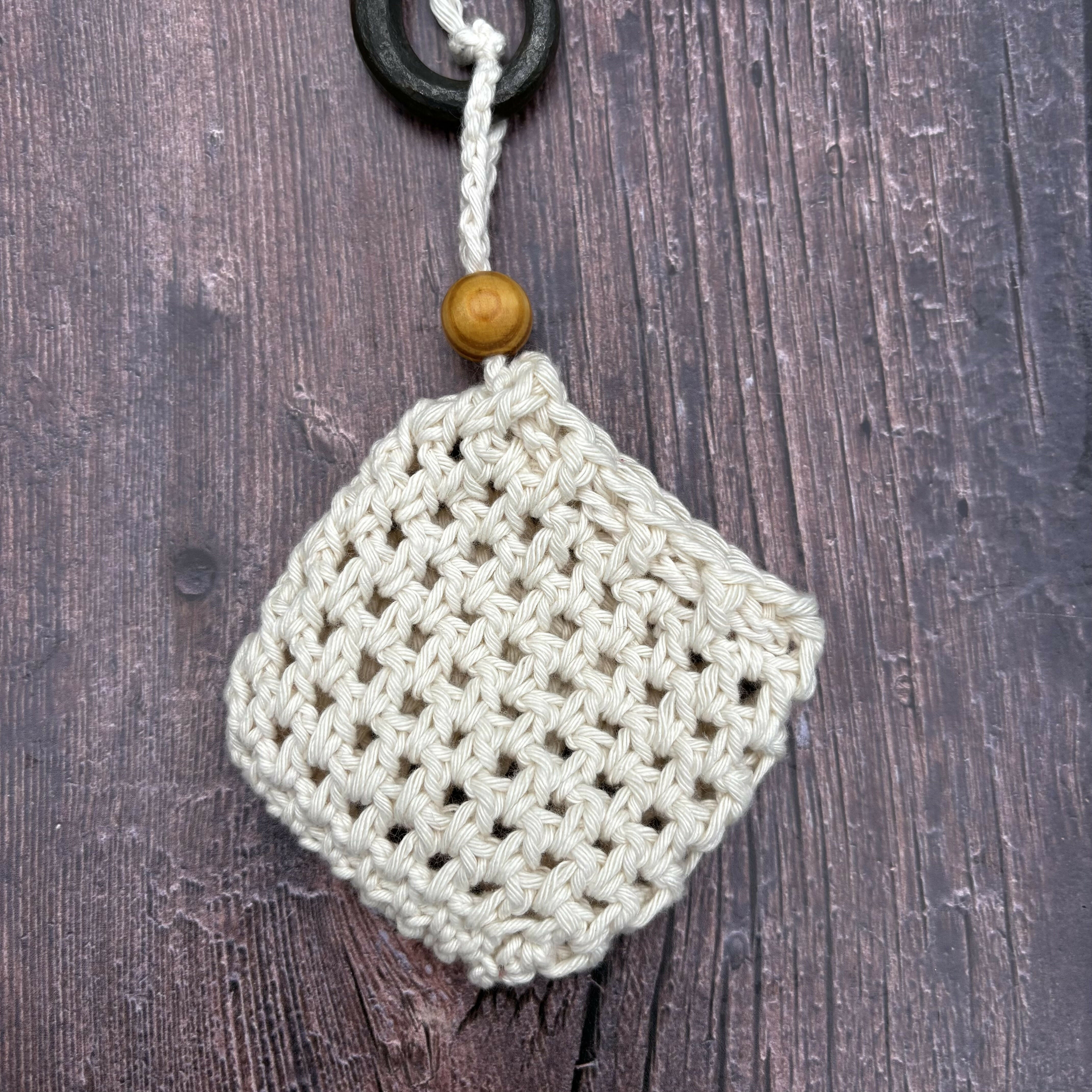 Hand Crocheted Cotton Soap Saver