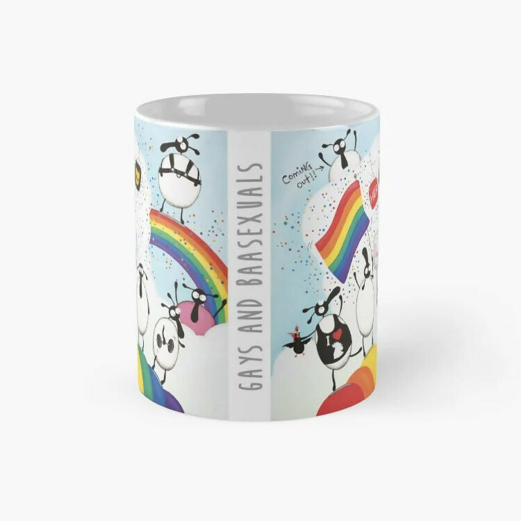 Gays And Baasexuals Ceramic Mug