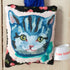 Nathalie Lete Kitten Lavender Bag