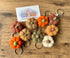 Needle Felted Pumpkin Keyrings