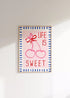 LIFE IS SWEET WALL ART PRINT