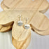 BLUE MOONSTONE STUD EARRINGS