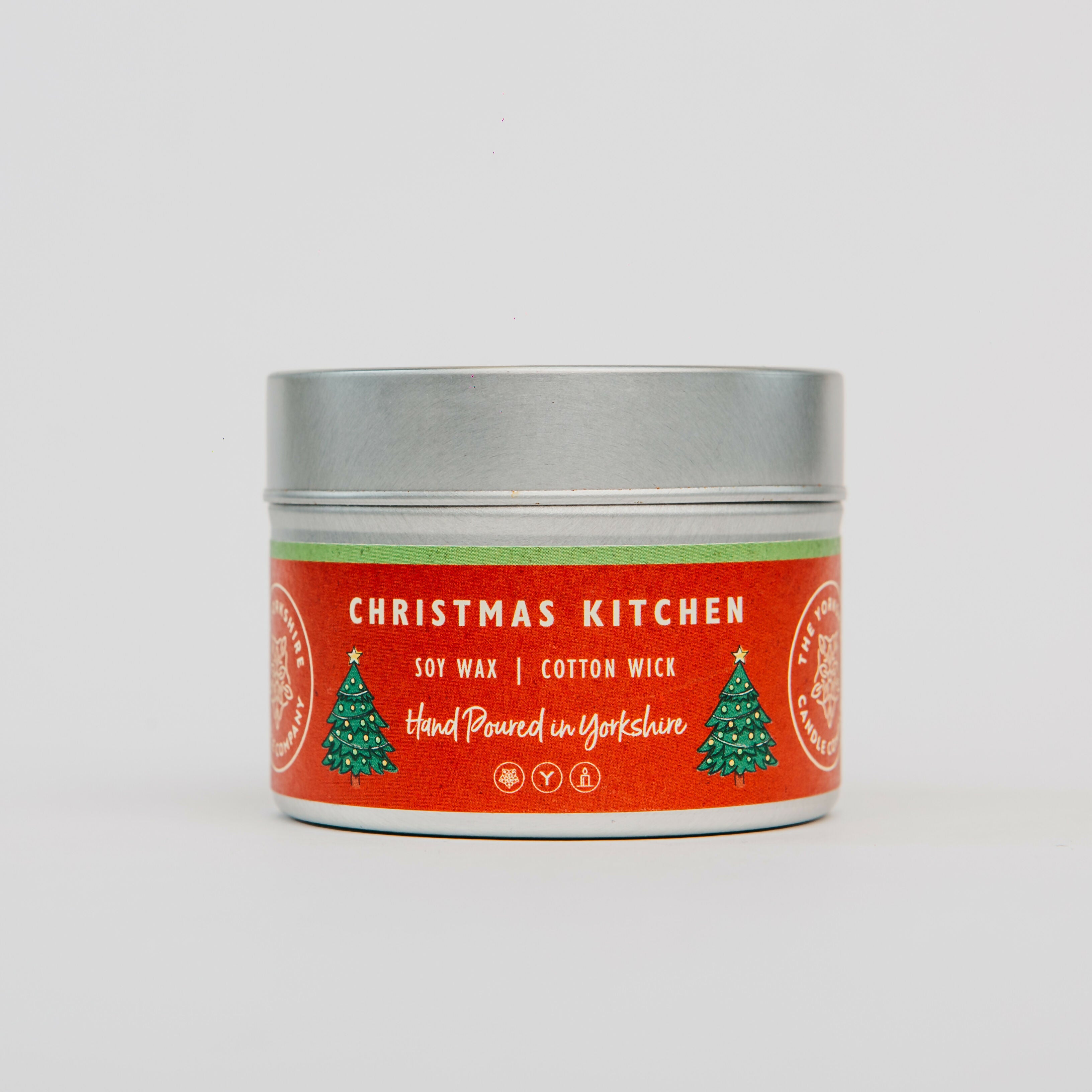 Christmas Kitchen Small Tin Candle - 100ml
