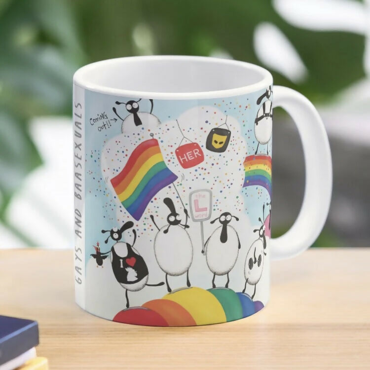 Gays And Baasexuals Ceramic Mug