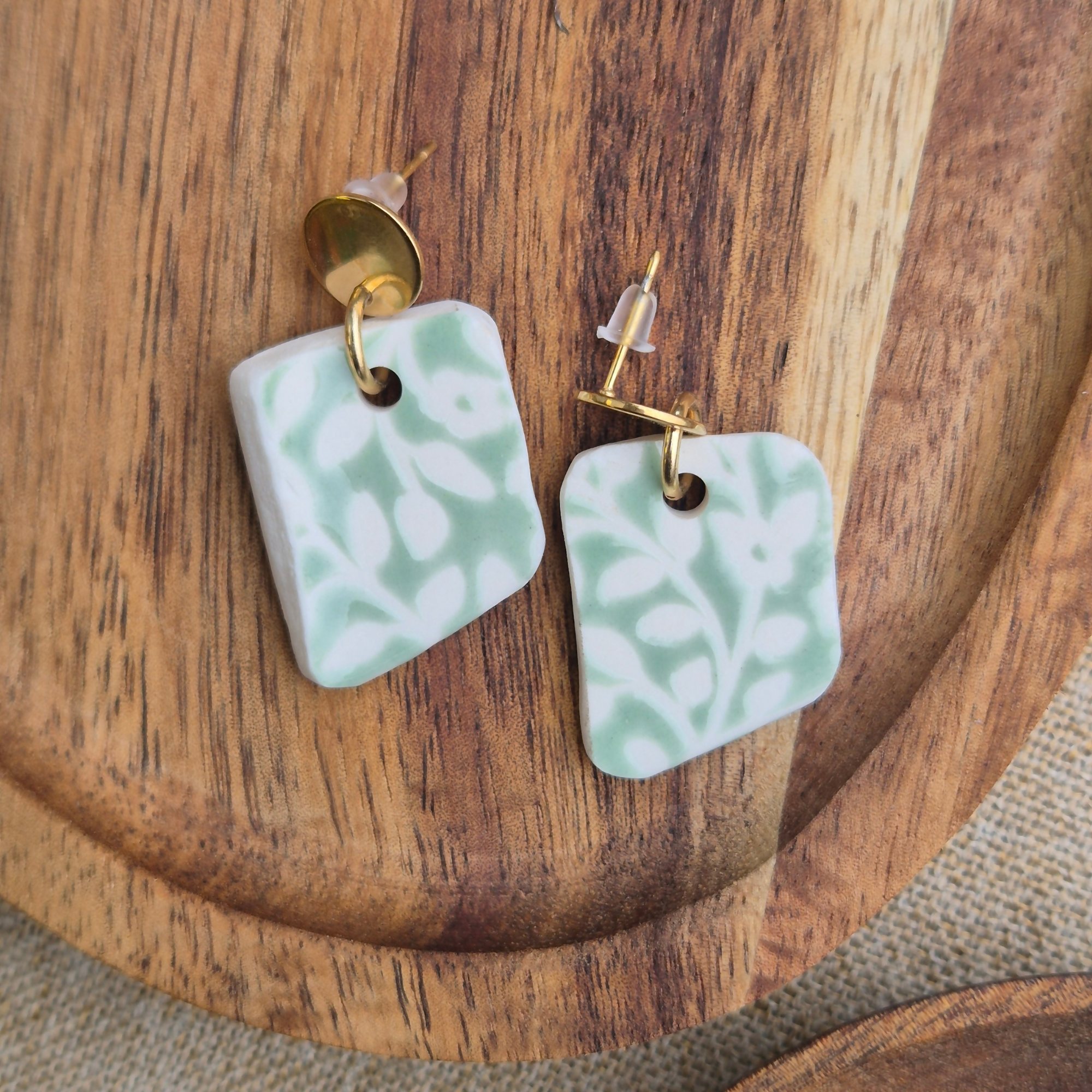 Recycked Ceramic Earring