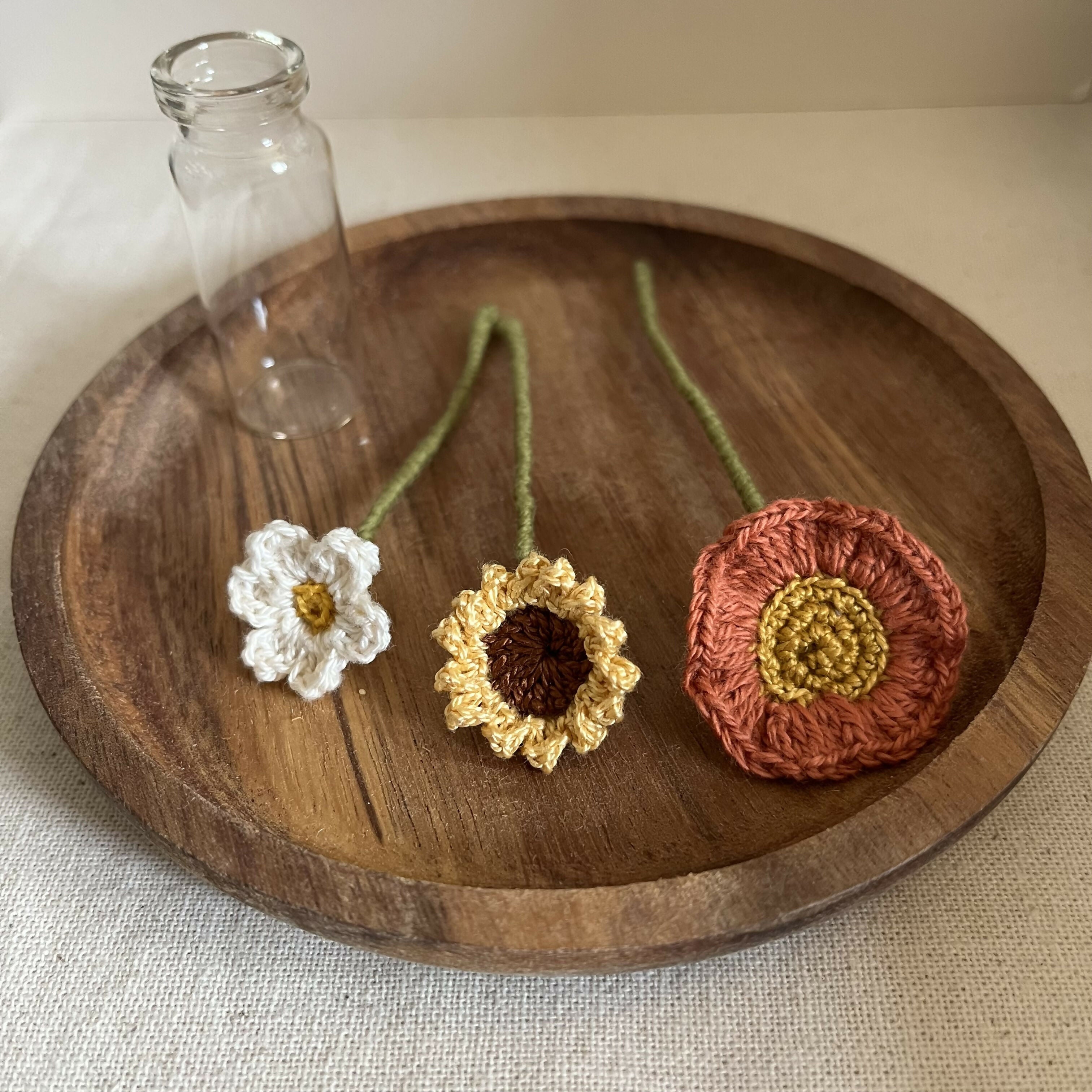 Crochet Flower Vase