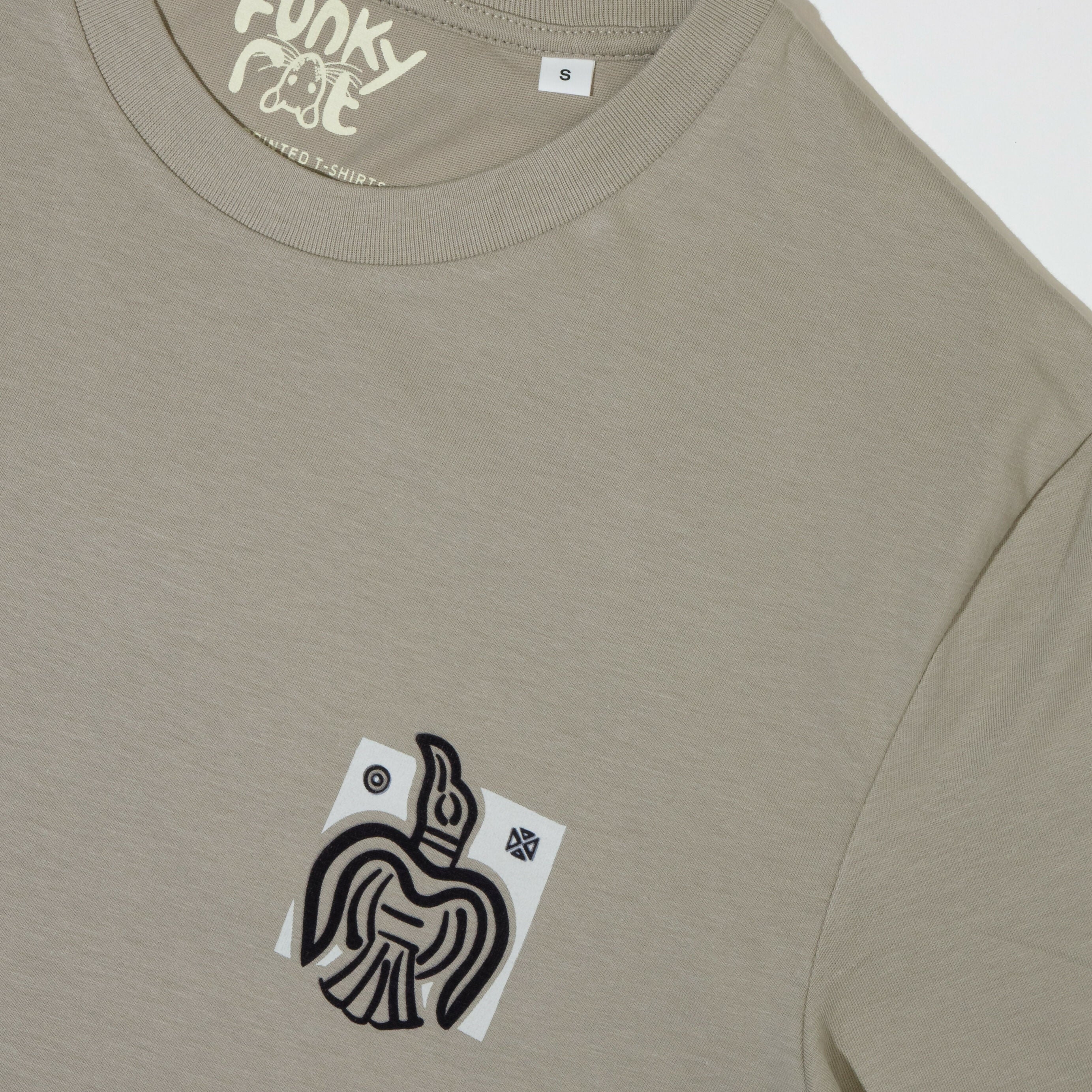 Viking Raven Screen Printed T-Shirt