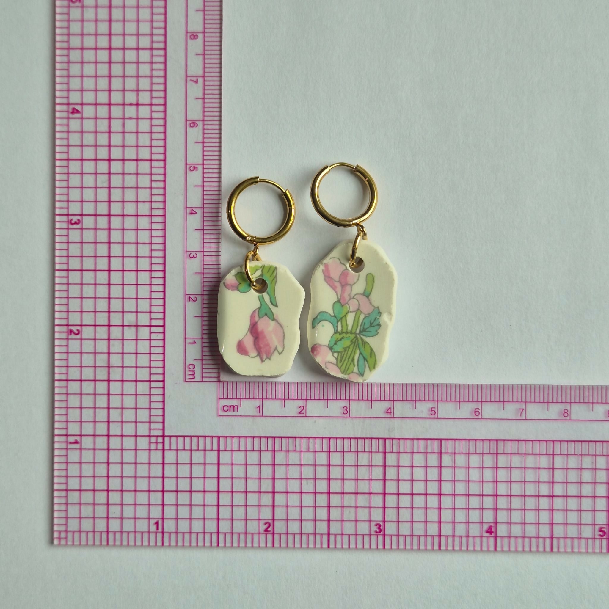 Recycled Ceramic Earring
