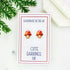Happy Mushroom/Toadstool Stud Earrings.