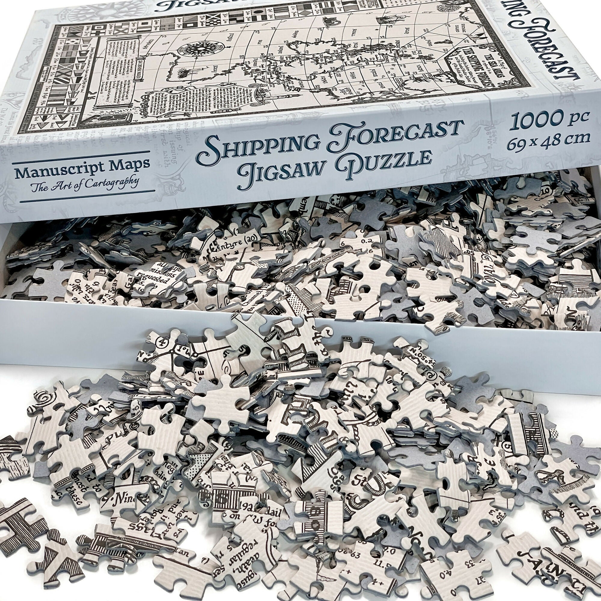 Shipping Forecast Map Jigsaw Puzzle 1000 Pieces
