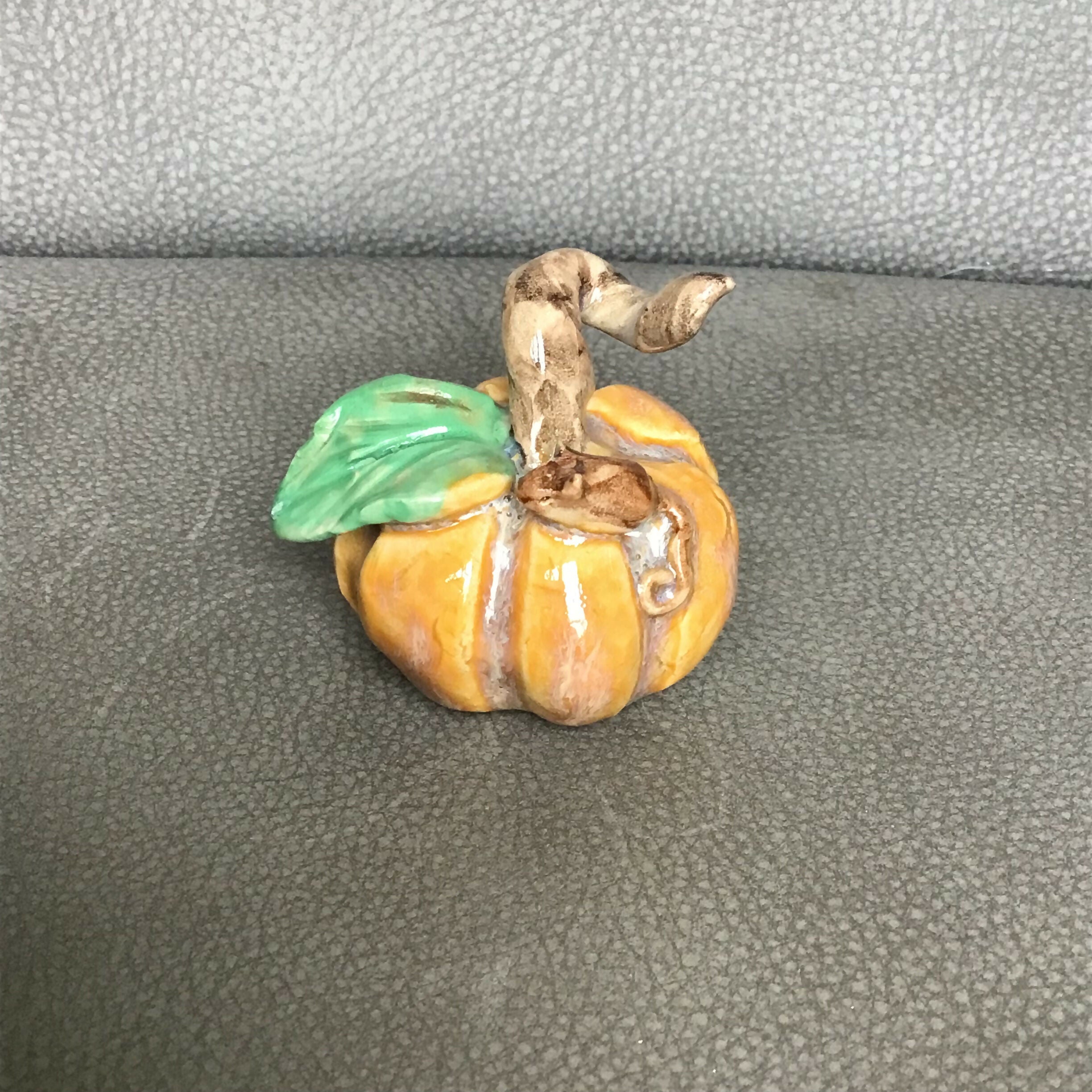 Pumpkin With Mouse