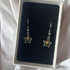 Cow Parsley Star Earrings