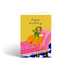 Greyhound Dog Birthday Card
