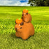 Capybara Duo Figure
