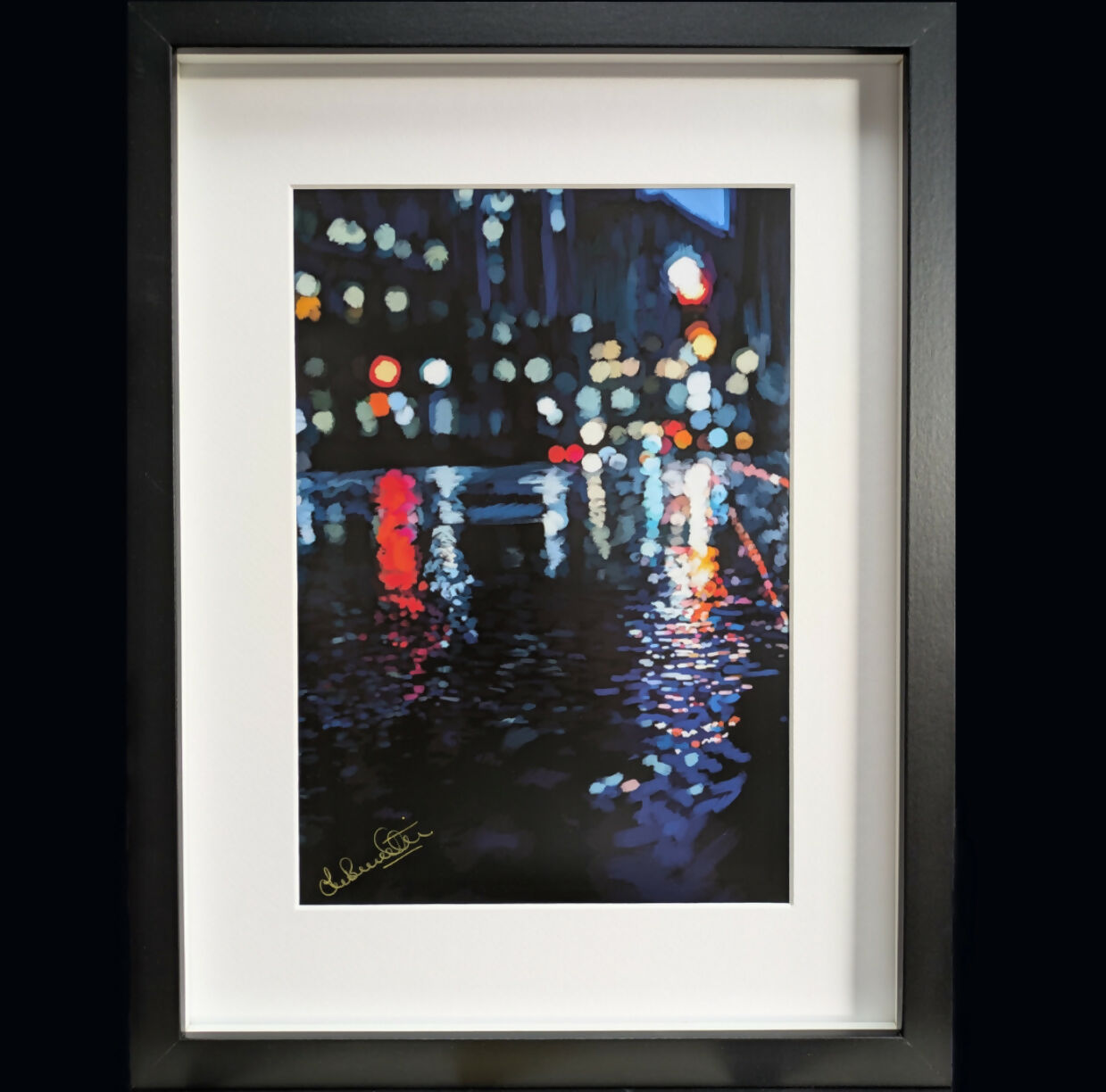 After The Club Framed Print 40cm x 30cm