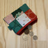 Small Patchwork Quilted Christmas Zipper Pouch
