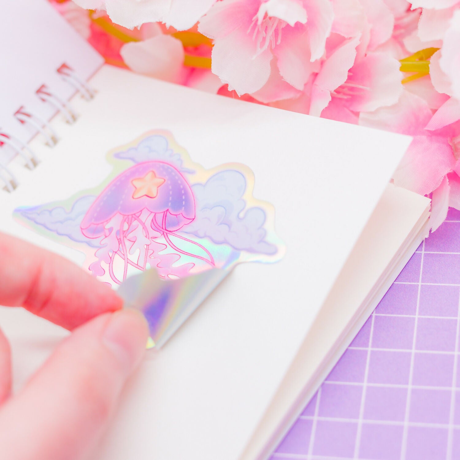 Reusable Sticker Collecting Book - Cosmic Swim