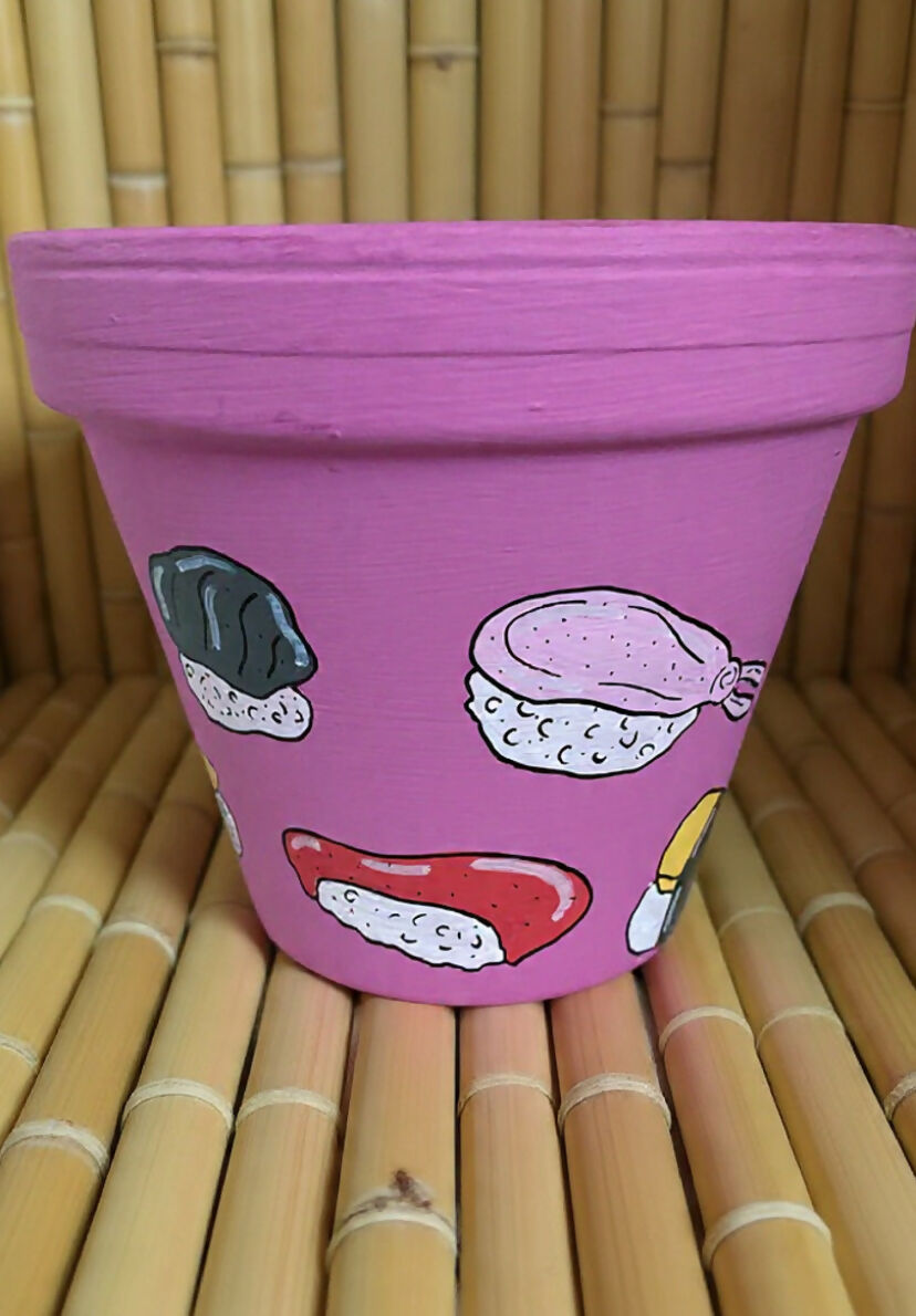 Pink Sushi Pot