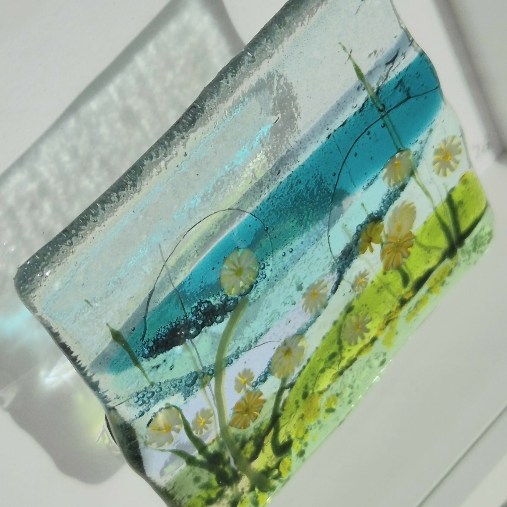 Small Yellow Flower Seascape