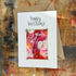 Abstract Sparkle 70th Birthday Card in Pink