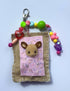 Pop Tart Felt Keyring