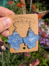 BLUE HYDRANGEA EARRINGS