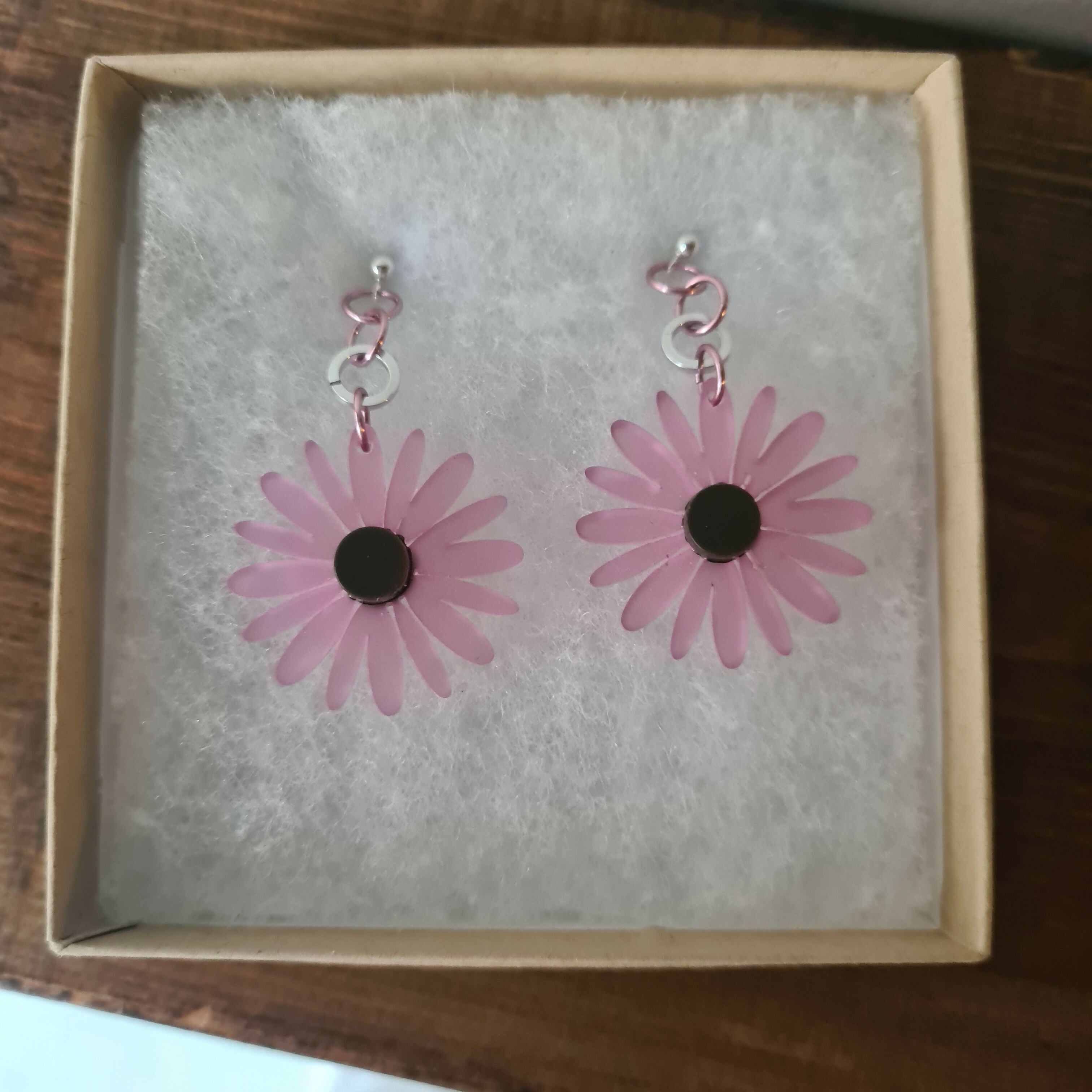 Flower Earrings - Waste Not Jewellery