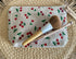 Cherry Print Cosmetics Bag/ Pencil Case