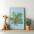 Giraffe Jungle Print