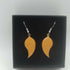 Yellow Enamel Earrings