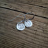 Handmade Moon And Stars Silver Earrings