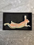 Unique Handcrafted Leaping Hare Pin