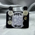 Black and White Button Hairclips